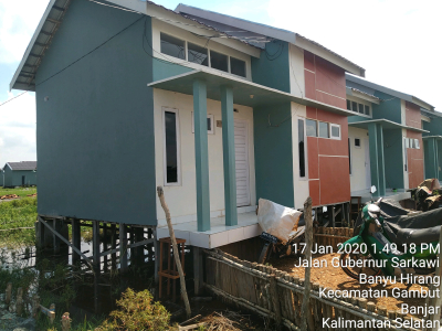 foto contoh rumah perumahan ASANG PERMAI RESIDENCE