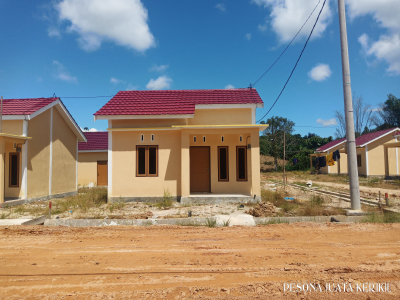 foto contoh rumah perumahan PESONA JUATA KERIKIL