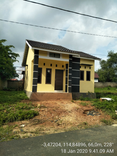foto contoh rumah perumahan Fitria Mandiri Regency