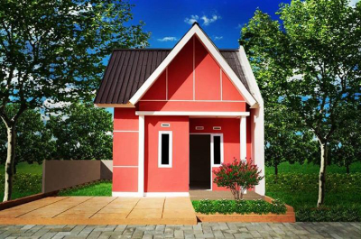 foto contoh rumah perumahan PAMELA MASS