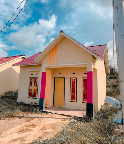 foto contoh rumah perumahan ALZENA RECON BLOK B