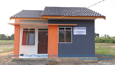 foto contoh rumah perumahan Grand Diamond Cempaka