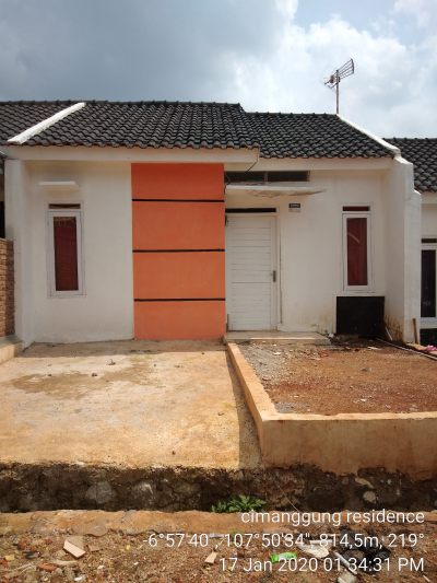 foto contoh rumah perumahan CIMANGGUNG RESIDENCE