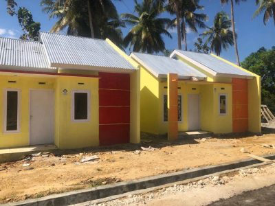 foto contoh rumah perumahan Perumnas Wapunto Raha