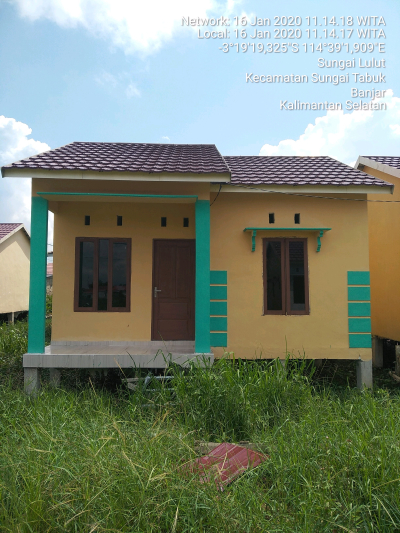 foto contoh rumah perumahan D'Zalvy Borneo Tahap 2