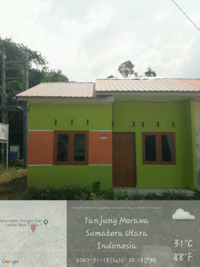 foto contoh rumah perumahan BANGUN SARI LESTARI