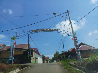 foto contoh rumah perumahan SUKARAMI PERMAI