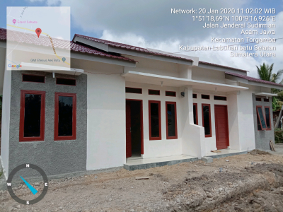 foto contoh rumah perumahan Damasti Permai I