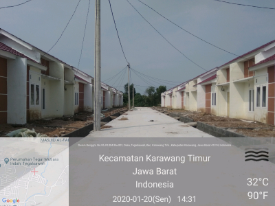 foto contoh rumah perumahan INDIRA RESIDENCE