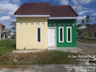 foto contoh rumah perumahan PERUMAHAN BTN CLURING INDAH