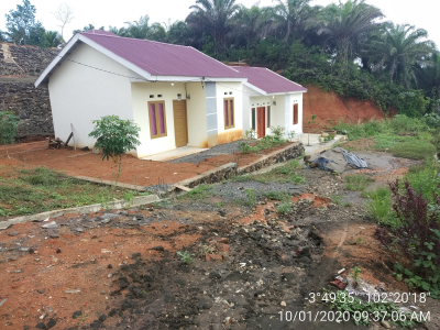 foto contoh rumah perumahan Permata sebakul residence