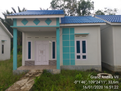 foto contoh rumah perumahan GRAND ANDIKA VII