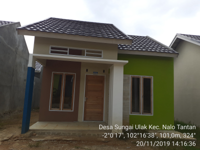 foto contoh rumah perumahan Zahdan residence