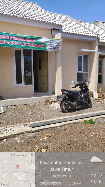 foto contoh rumah perumahan Villa Ijen Diamond