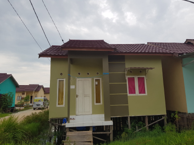 foto contoh rumah perumahan KOMP.SURYA MAS 3A
