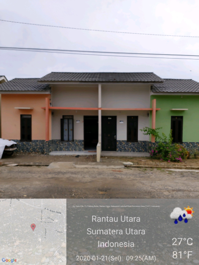 foto contoh rumah perumahan GREEN GARDEN RESIDENCE