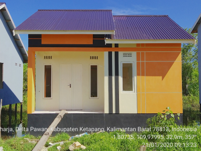 foto contoh rumah perumahan Bumi Pawan Residence