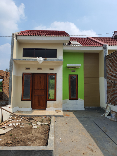 foto contoh rumah perumahan permata permai