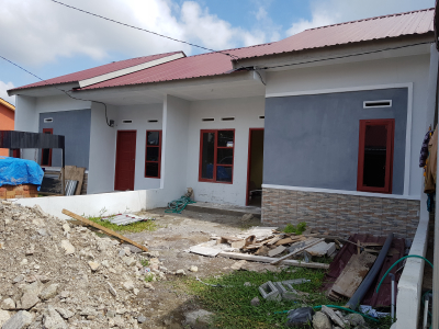 foto contoh rumah perumahan griya soangnge sidrap