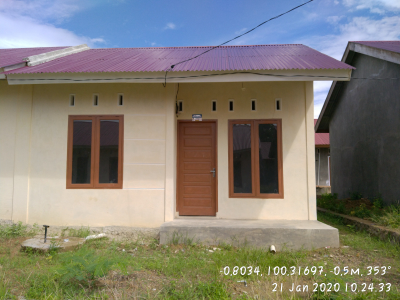 foto contoh rumah perumahan ABI SINGGALANG BATAS KOTA