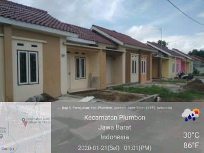foto contoh rumah perumahan BUMI ASRI PAMIJAHAN