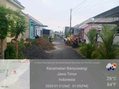 foto contoh rumah perumahan PERUM ADIMAS GAJAH MADA 