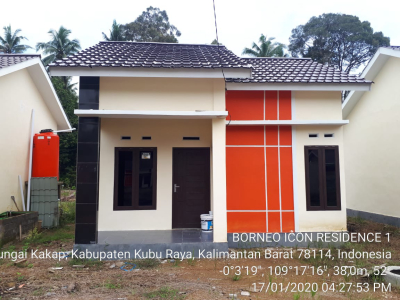 foto contoh rumah perumahan Borneo Icon Residence 1