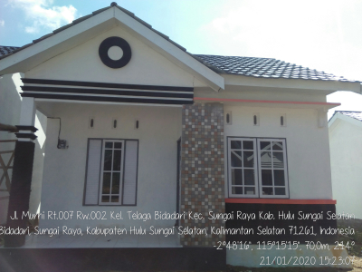 foto contoh rumah perumahan Pondok Bidadari Asri