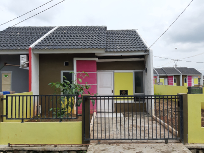 foto contoh rumah perumahan CLUSTER MUTIARA LATANSA 