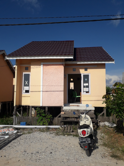 foto contoh rumah perumahan Margasana Land