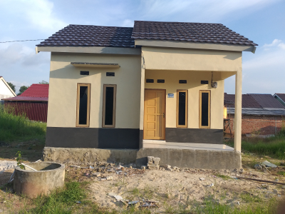 foto contoh rumah perumahan langgeng citra persada