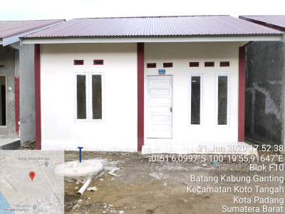 foto contoh rumah perumahan JALA UTAMA  BATANG KABUNG GANTING