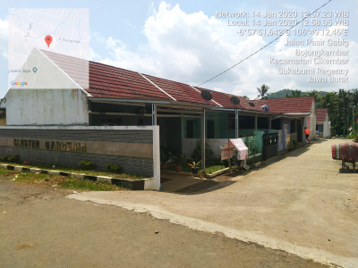 foto contoh rumah perumahan Gardenia