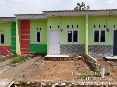 foto contoh rumah perumahan PONDOK HARAPAN 1