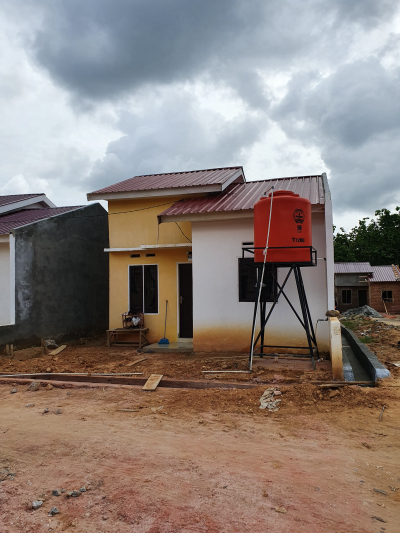foto contoh rumah perumahan Zaidan Residence
