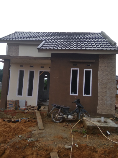 foto contoh rumah perumahan Maxima residence tahap III