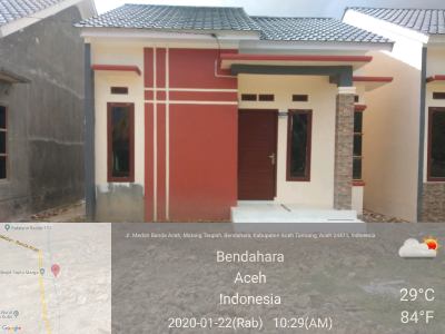 foto contoh rumah perumahan SAPTA ASRI RESIDENCE