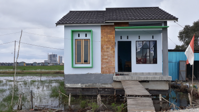 foto contoh rumah perumahan Perumahan Handil Asang Permai