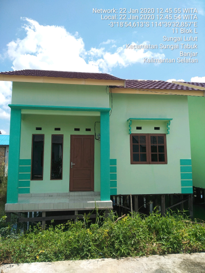 foto contoh rumah perumahan Pesona mj perdana 2 tahap 4 