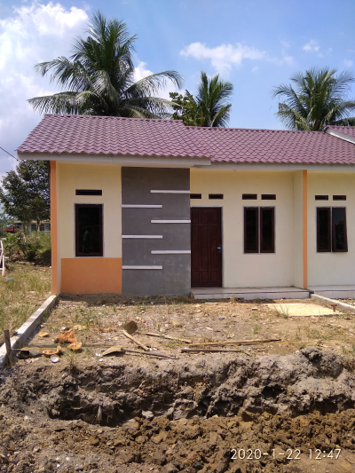 foto contoh rumah perumahan ESERIA GARDEN