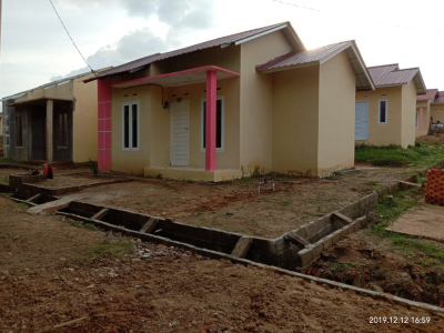 foto contoh rumah perumahan Griya Asri Permai