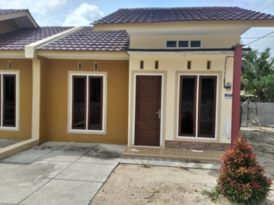 foto contoh rumah perumahan D'QYARA