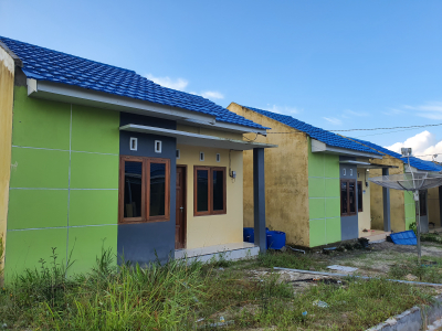 foto contoh rumah perumahan BELITUNG HIJAU 2