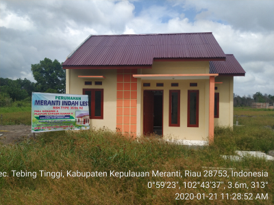 foto contoh rumah perumahan MERANTI INDAH LESTARI