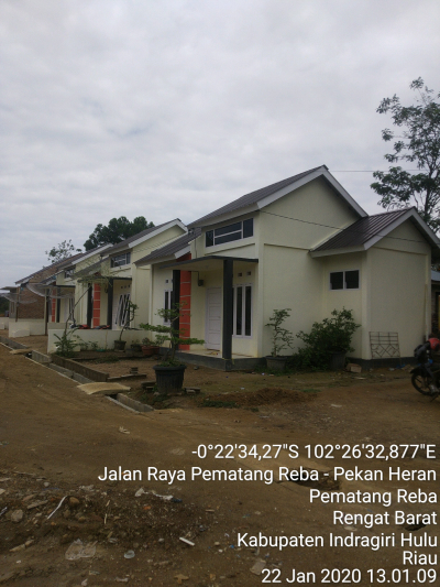 foto contoh rumah perumahan TUK MODANG PERMAI