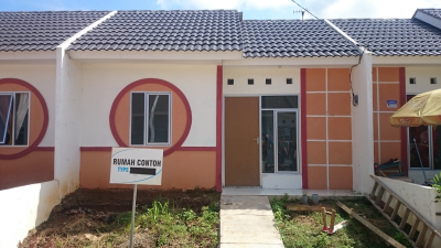 foto contoh rumah perumahan Griya Bukit Intan