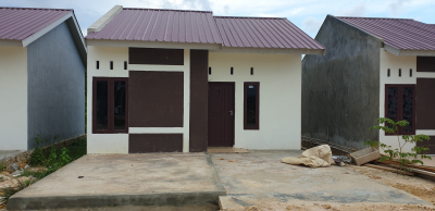 foto contoh rumah perumahan SPP Ranomeeto Regency V