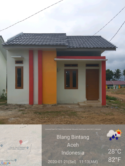 foto contoh rumah perumahan NEW CITY MANSION