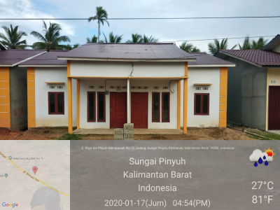 foto contoh rumah perumahan PINYUH PERSADA PERMAI