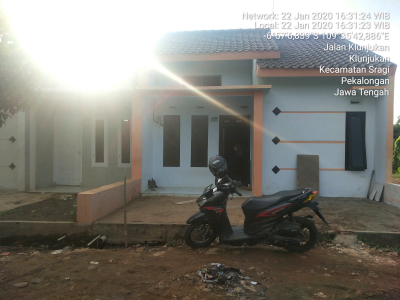 foto contoh rumah perumahan Griya Al Mazaya Bojong